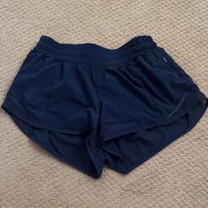 Navy Hotty Hot Shorts